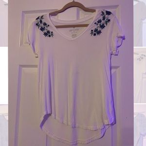 floral american eagle soft and sexy tee